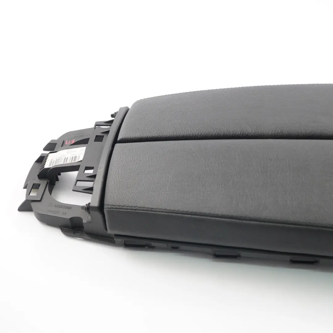 Armrest Centre Console Arm Rest Cover Front Middle Leather Black to BMW F13 with Part number 9216408 BMW F13 Armrest Centre Console Arm Rest Cover Front Middle Leather Black - SKU rhd-9216408 - Part number 9216408