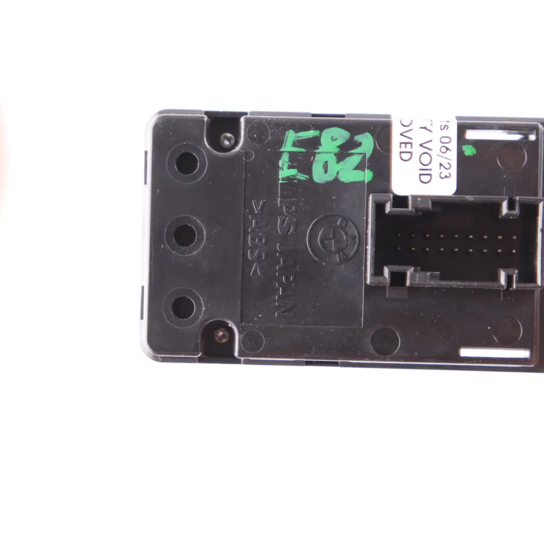  Window Lifter Switch BMW E81 E82 Driver's Side Control Panel Black - SKU 9216532-1 - Part number 9216532