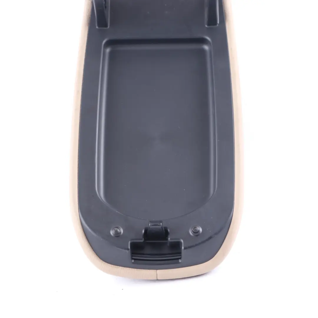  Front Armrest BMW X3 F25 X4 F26 Centre Console Arm Rest Leather Savanna Beige - SKU 9216670 - Part number 9216670