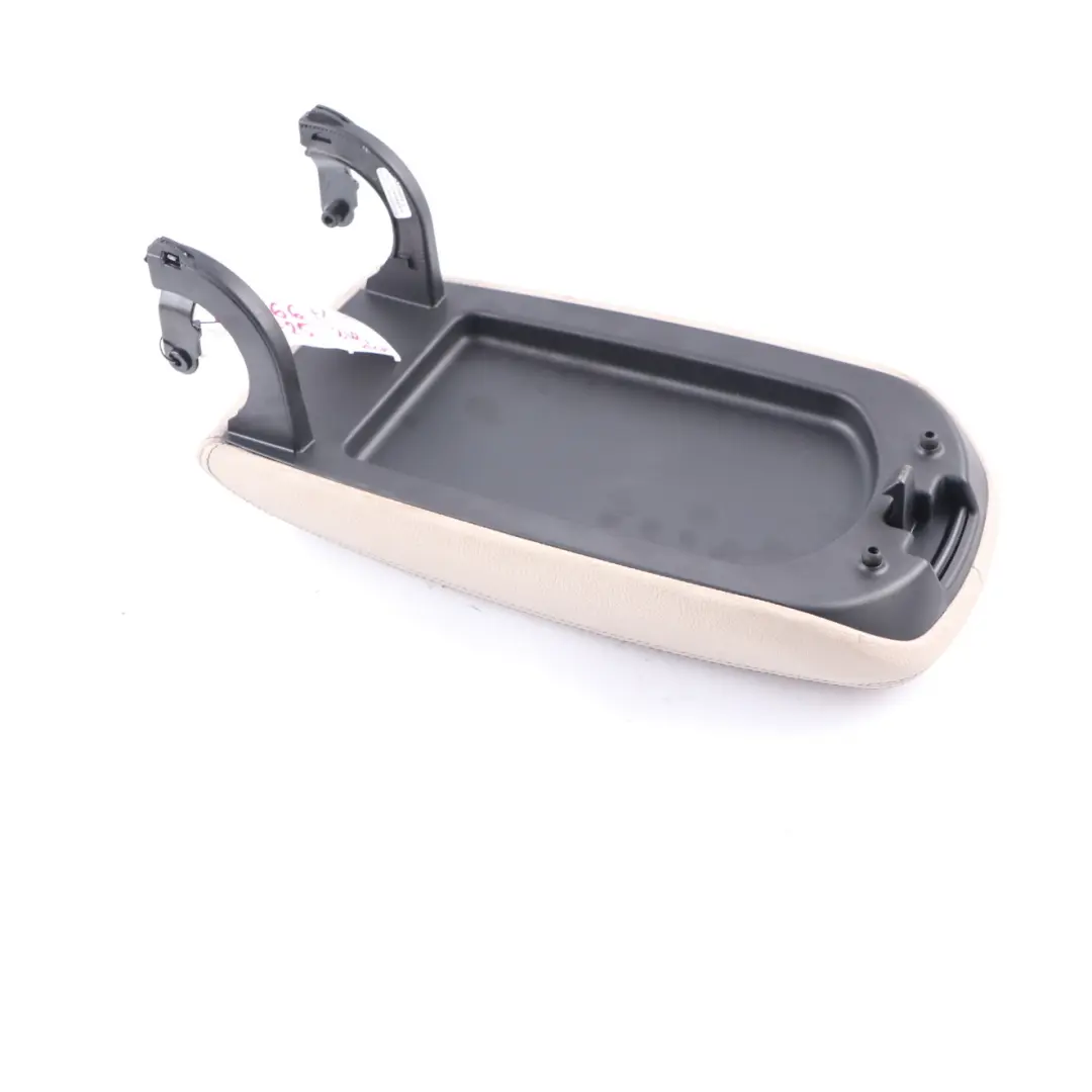 Front Armrest BMW F25 F26 Centre Console Arm Rest Oyster Trim Cover Panel to with Part number 9216672 Front Armrest BMW F25 F26 Centre Console Arm Rest Oyster Trim Cover Panel - SKU 9216672-1 - Part number 9216672