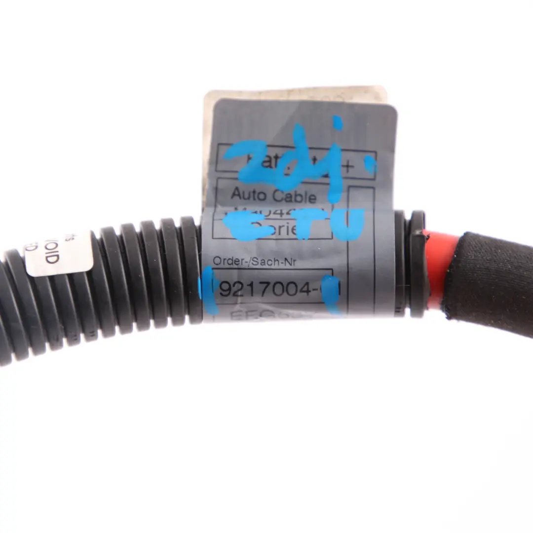 Cable De Batería Plus BMW X5 E70 E70N LCI X6 E71 Polo Positivo para con número de pieza 9217004 Cable De Batería Plus BMW X5 E70 E70N LCI X6 E71 Polo Positivo - SKU 9217004 - Número de pieza 9217004