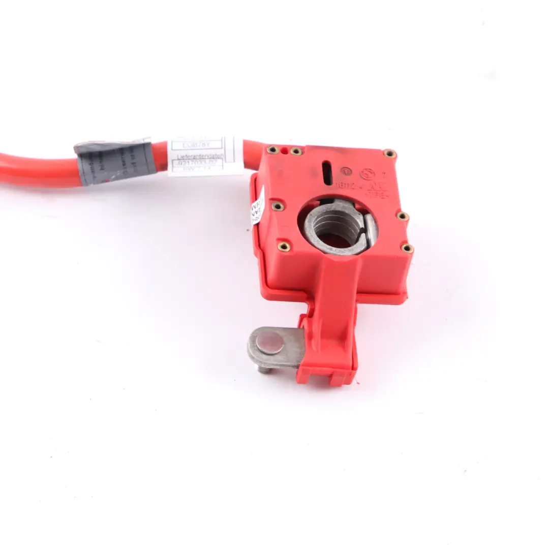 Positivo Más Polo Rojo Cable Batería para BMW F01 F02 con número de pieza 9217033 BMW F01 F02 Positivo Más Polo Rojo Cable Batería - SKU 9217033 - Número de pieza 9217033