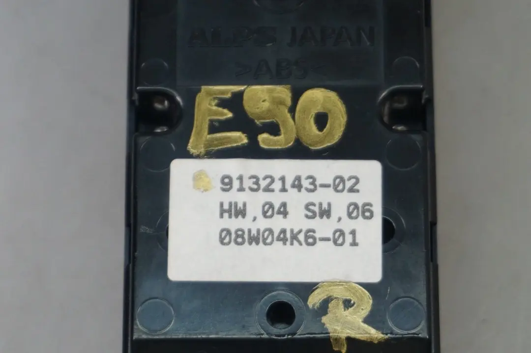  Fensterheber Schalter Panel BMW E90 E91 Heber Fahrerseite Rechts Memory 9132143 - SKU 9217338 - Teilenummer 9217338