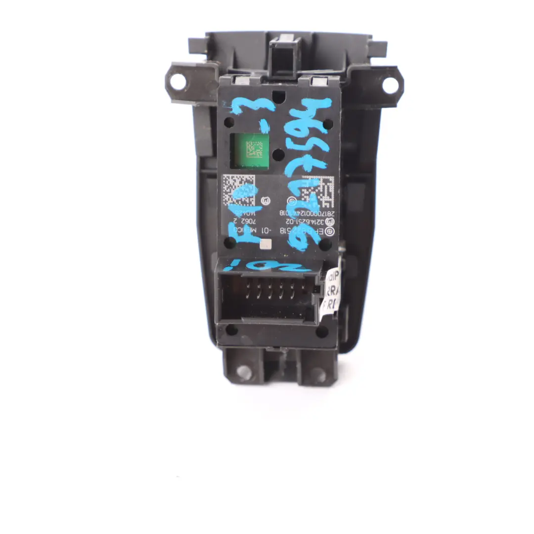  Interruptor Freno Estacionamiento BMW F10 F11 F12 Botón Retención - SKU 9217594-3 - Número de pieza 9217594