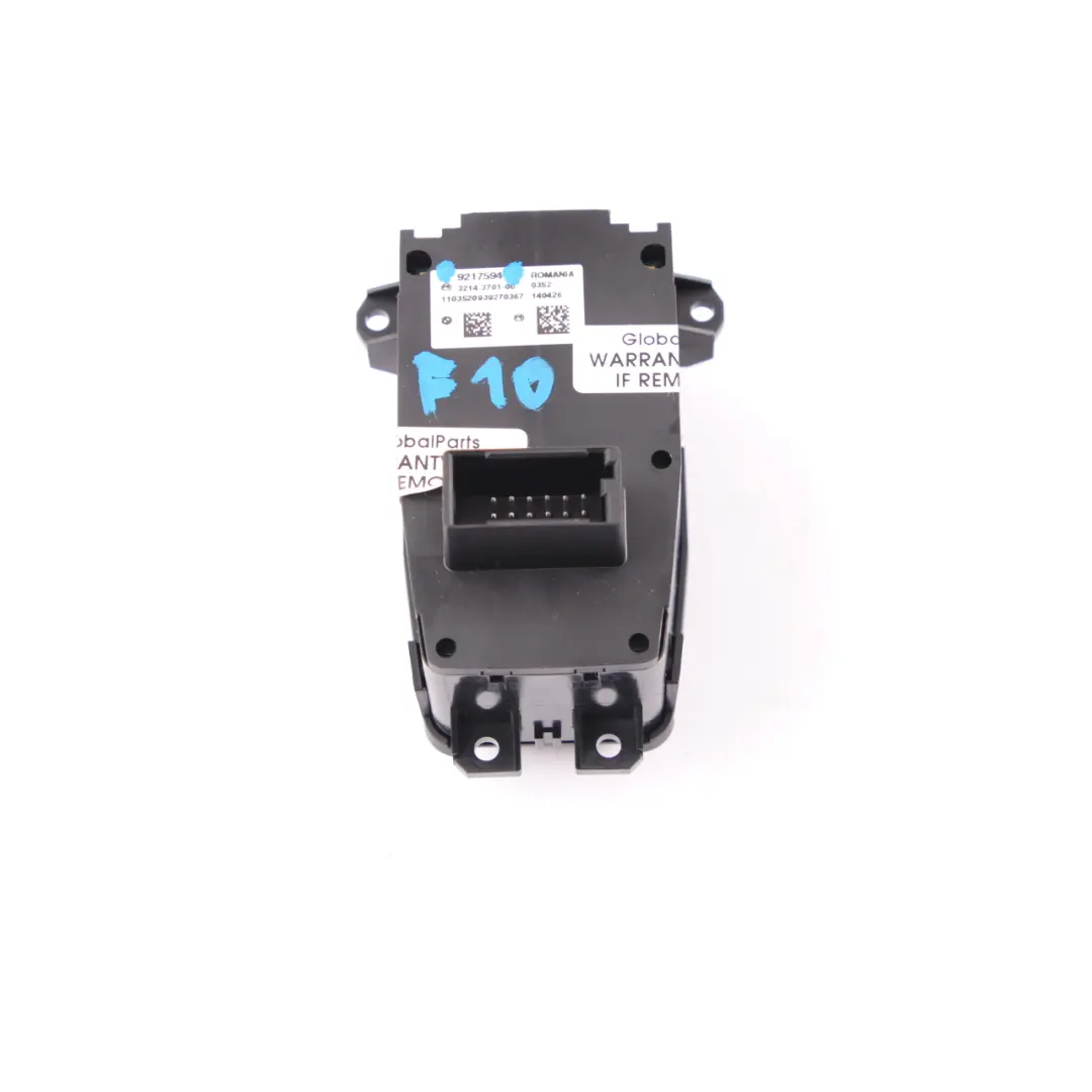  Parking Switch BMW F10 F11 F12 Brake Auto Hold - SKU 9217594 - Part number 9217594