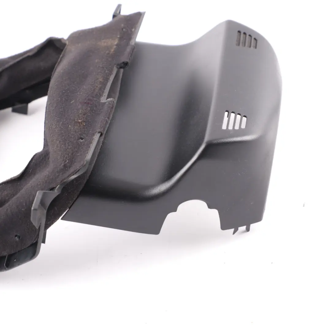 Trim M Sport Steering Column Top Leather Cover Black to BMW F10 F12 with Part number 9217806 BMW F10 F12 Trim M Sport Steering Column Top Leather Cover Black - SKU 9217806 - Part number 9217806