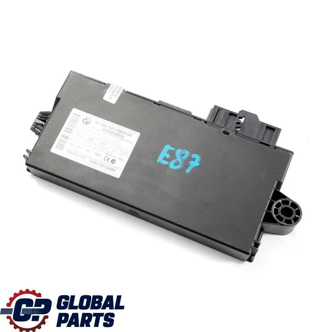 BMW 1 3 5 Serie E60 E87 E90 No Cas 3 ecu Appare de Commande - SKU 9217853 - Numéro de pièce 9217853