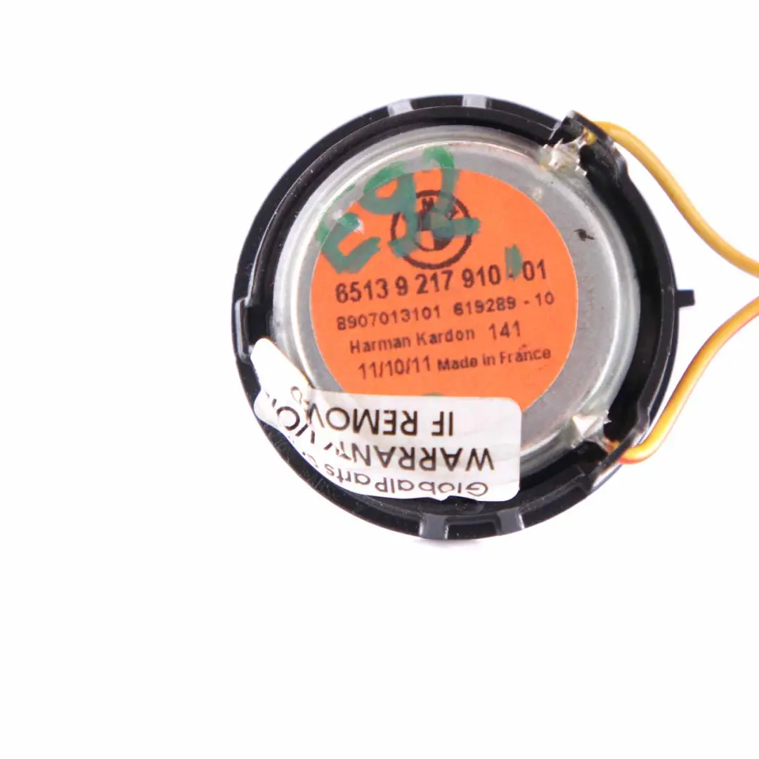 HiFi Loudspeaker Tweeter Logic7 L7 to BMW E81 E88 E92 E93 with Part number 9217910 BMW E81 E88 E92 E93 HiFi Loudspeaker Tweeter Logic7 L7 - SKU 9217910 - Part number 9217910