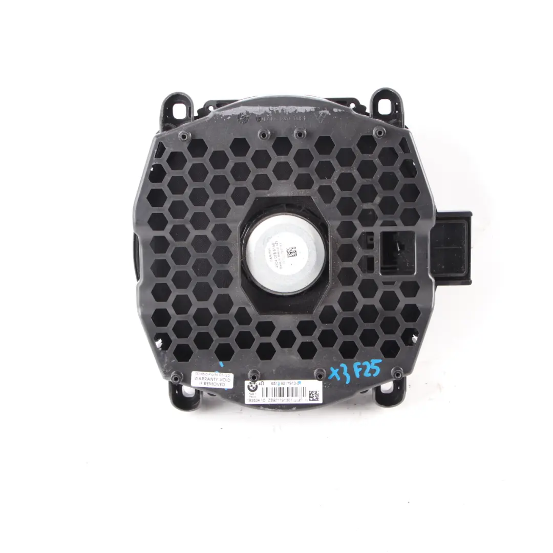 BMW X5 E70 X3 F25 Subwoofer centrale Altoparlante basso Woofer Audio - SKU 9217913 - Numero di parte 9217913
