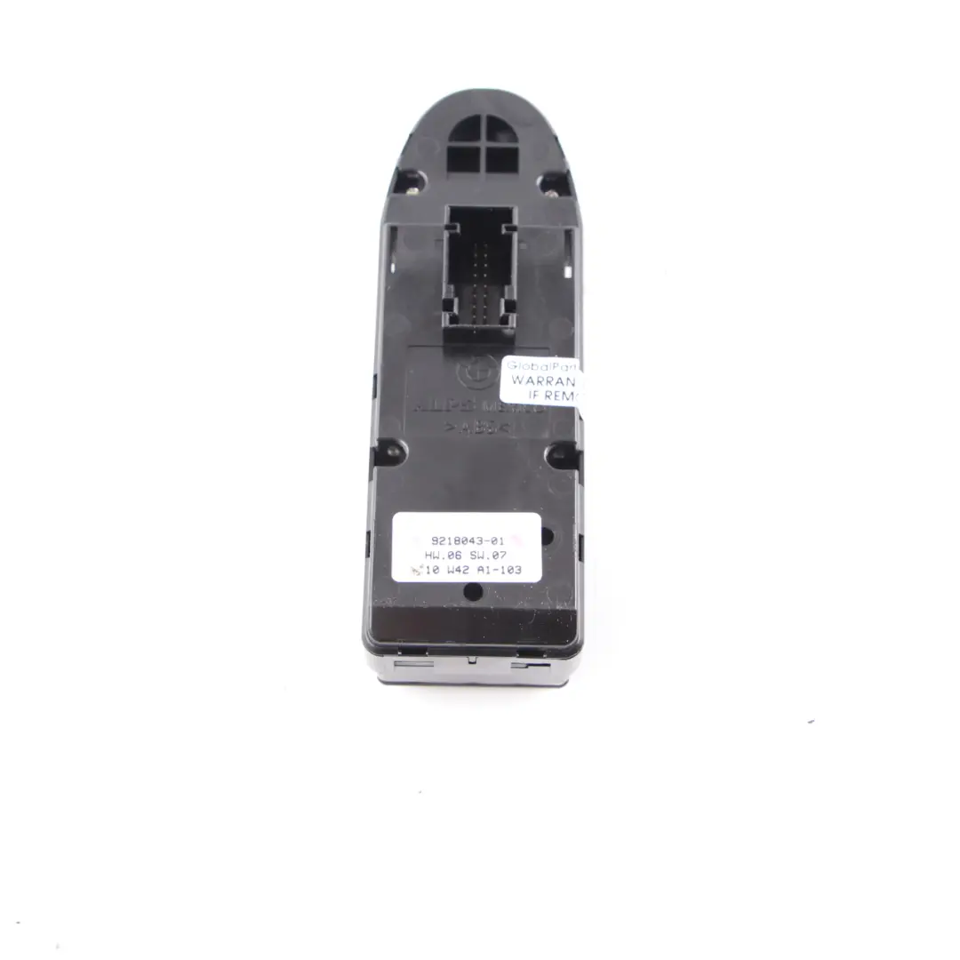 BMW X5 E70 X6 E71 Switch Window Lifter Power Fold Control Driver's Side - SKU 9218043 - Part number 9218043