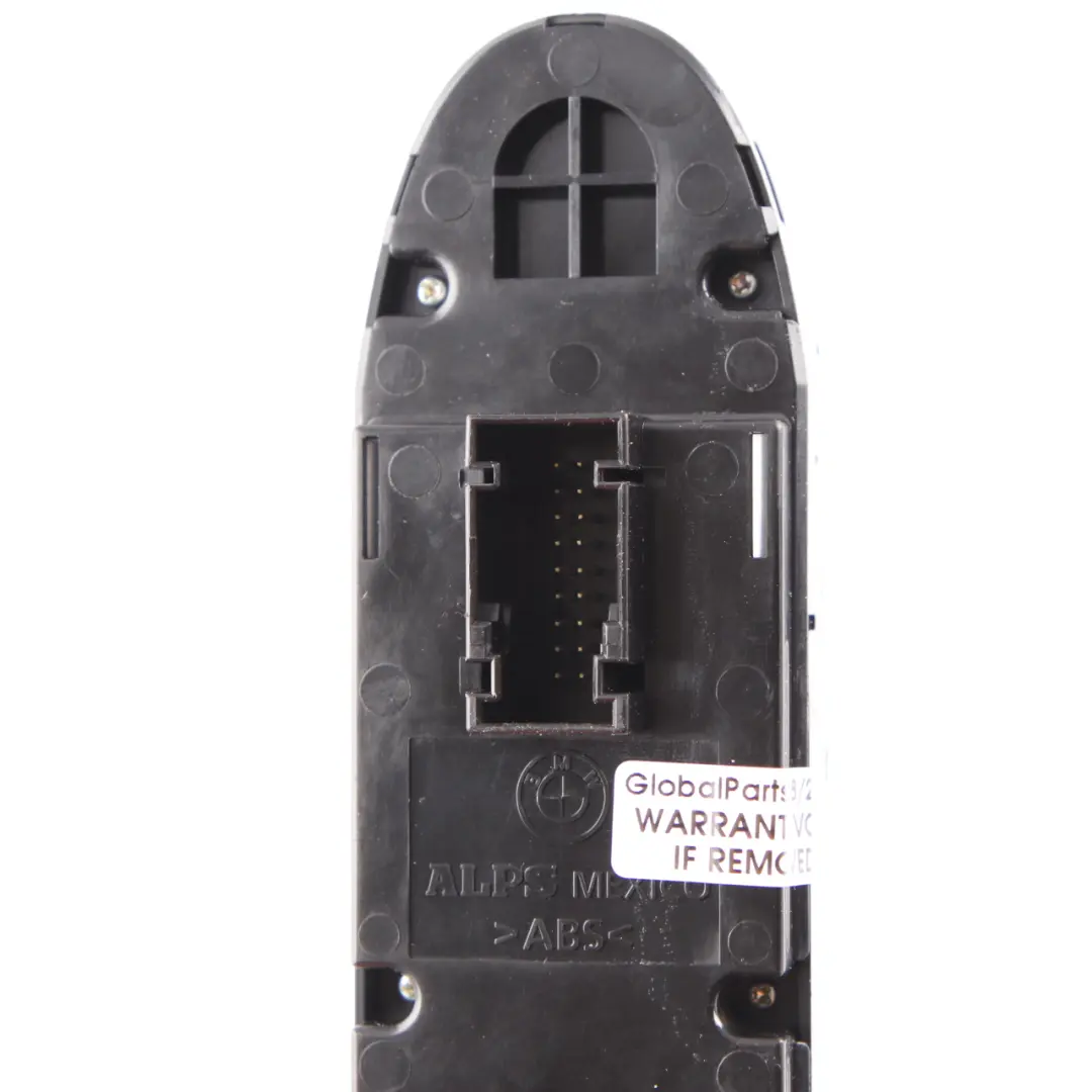 Interrupteur Lève-vitre électrique Conducteur Pour BMW X5 X6 E70 E71 E72 - Remplace 61319218044, 61319122121