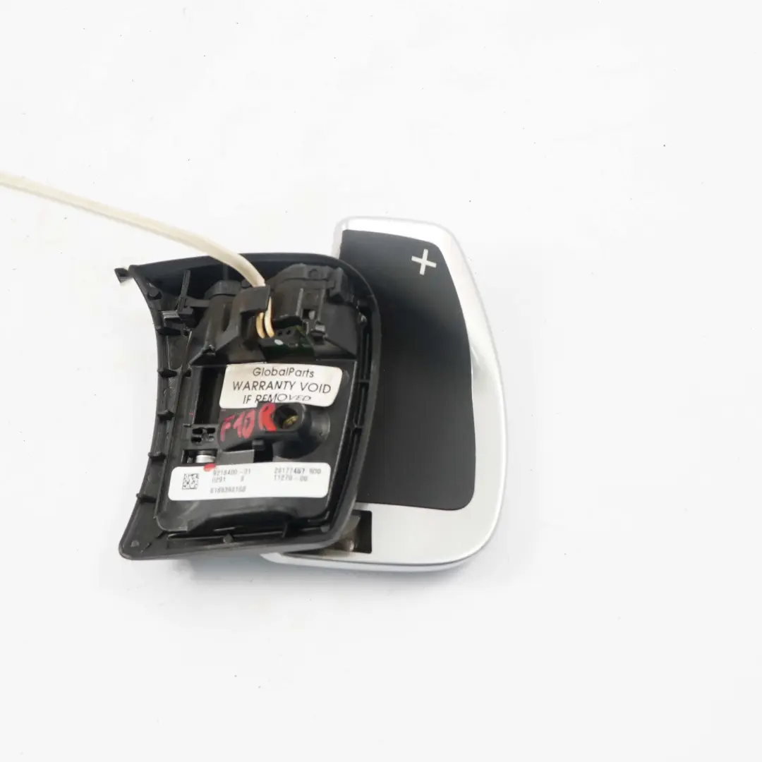 Gearbox Shift Paddle Steering Wheel Right O/S Higher Gear to BMW F10 F11 Automatic with Part number 9218400 BMW F10 F11 Automatic Gearbox Shift Paddle Steering Wheel Right O/S Higher Gear - SKU 9218400 - Part number 9218400