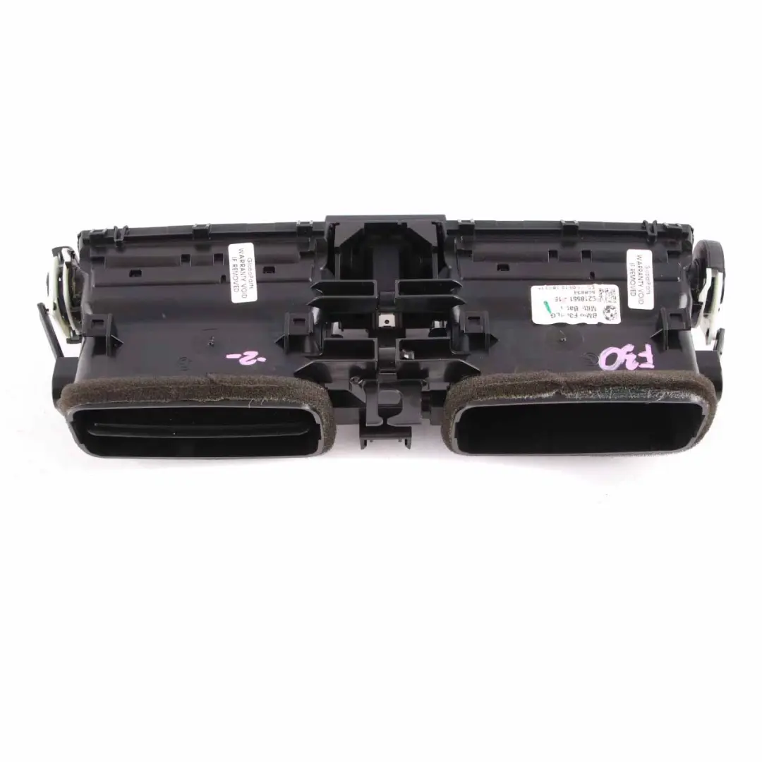 Dashboard Vent BMW F30 F31 F32 Fresh Air Grille Front Centre Switch to with Part number 9218551 Dashboard Vent BMW F30 F31 F32 Fresh Air Grille Front Centre Switch - SKU 9218551 - Part number 9218551