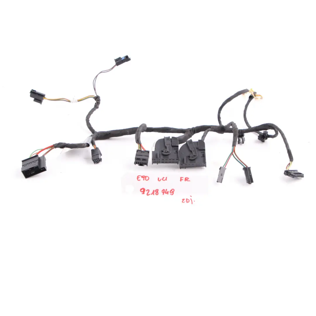 Wiring BMW E87 E90 Front Driver Seat Memory Loom Harness Cable to Seat with Part number 9218749 Seat Wiring BMW E87 E90 Front Driver Seat Memory Loom Harness Cable - SKU 9218749 - Part number 9218749