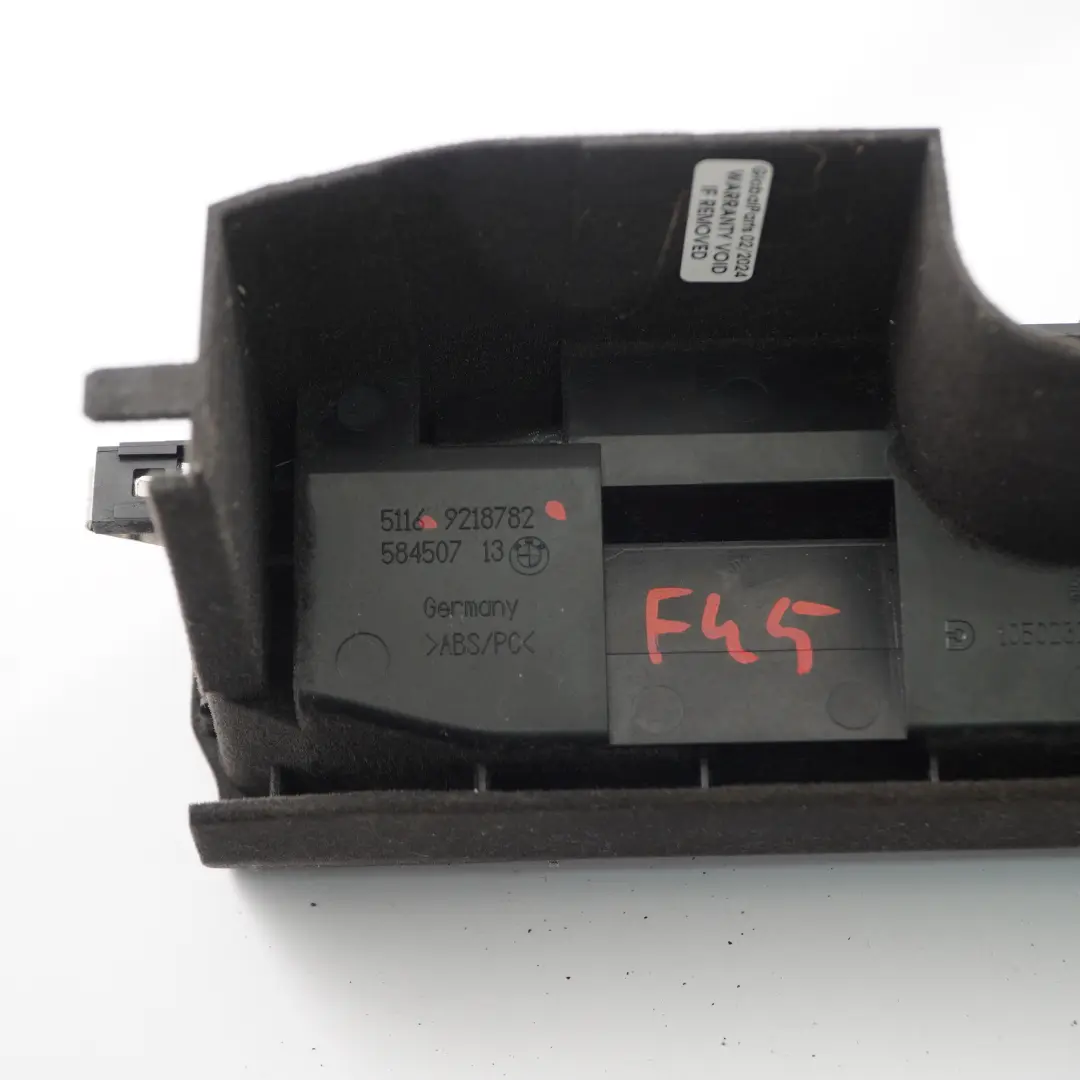  Support de téléphone BMW F13 F12 Console centrale Support de téléphone - SKU 9218782-1 - Numéro de pièce 9218782
