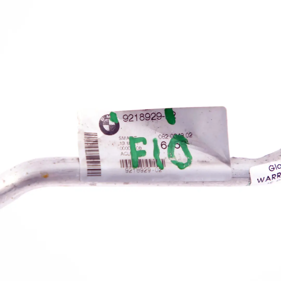 BMW F10 M5 F12 F13 M6 Tubo De Presión Delantero Aire Acondicionado - SKU 9218929 - Número de pieza 64539218929