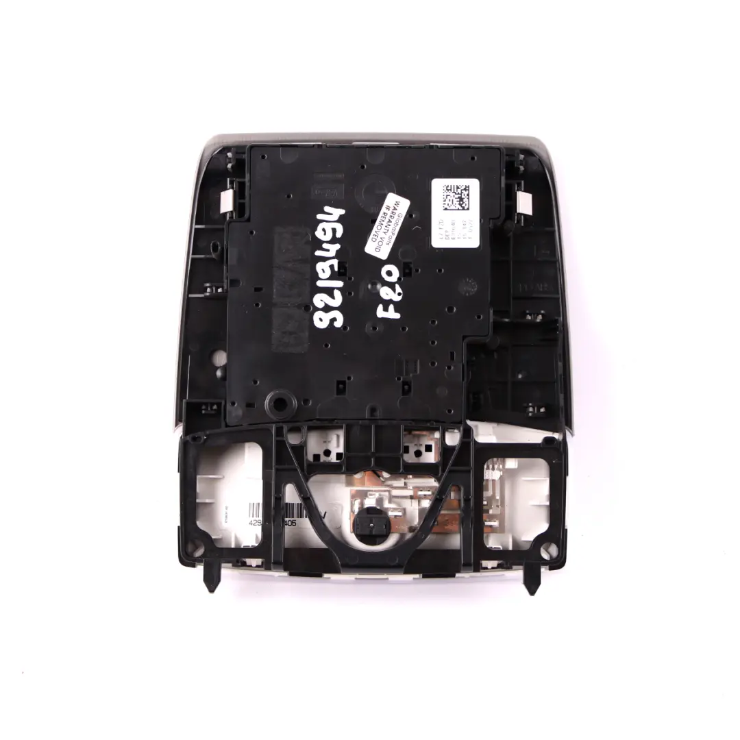 Switch Unit Roof Light Control Headliner Module Grey to BMW 1 2 Series F20 F21 F22 with Part number 9219494 BMW 1 2 Series F20 F21 F22 Switch Unit Roof Light Control Headliner Module Grey - SKU 9219494 - Part number 9219494