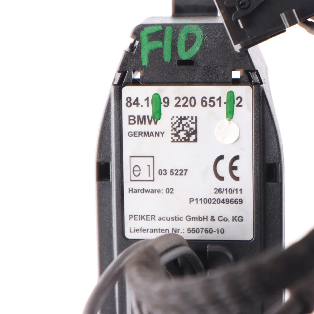 BMW F10 F11 Telefonhalterung Box Abdeckung Telefonkonsole Mittelarmlehne - SKU 9220651 - Teilenummer 9220651