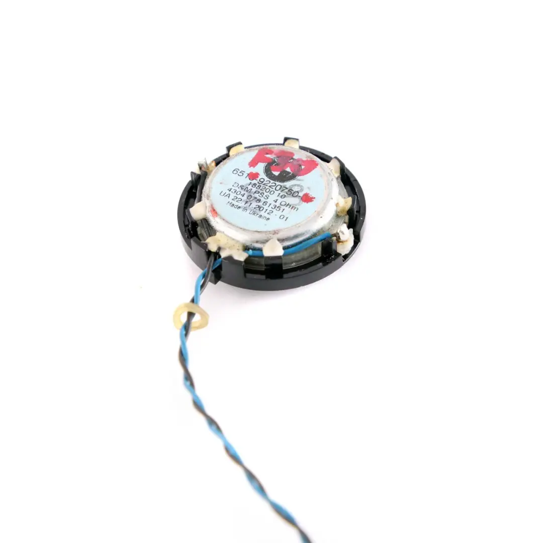 Panel Puerta delantera Hi-Fi Altavoz Agudos Altavoz para BMW F30 F31 F32 con número de pieza 9220750 BMW F30 F31 F32 Panel Puerta delantera Hi-Fi Altavoz Agudos Altavoz - SKU 9220750 - Número de pieza 9220750