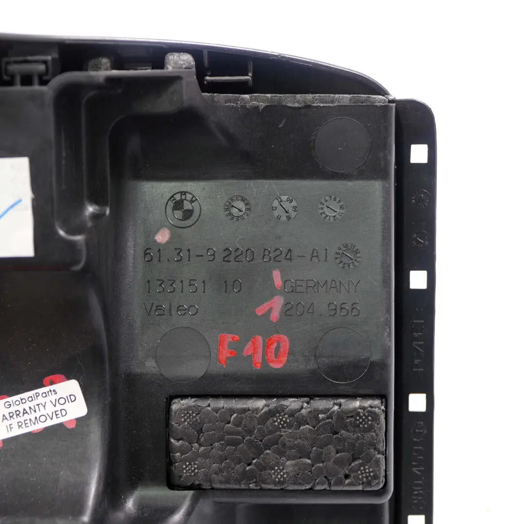BMW F01 F02 F10 F11 Lenksäule Verkleidung Unterteil Abdeckung Schwarz - SKU 9220824-1 - Teilenummer 9220824