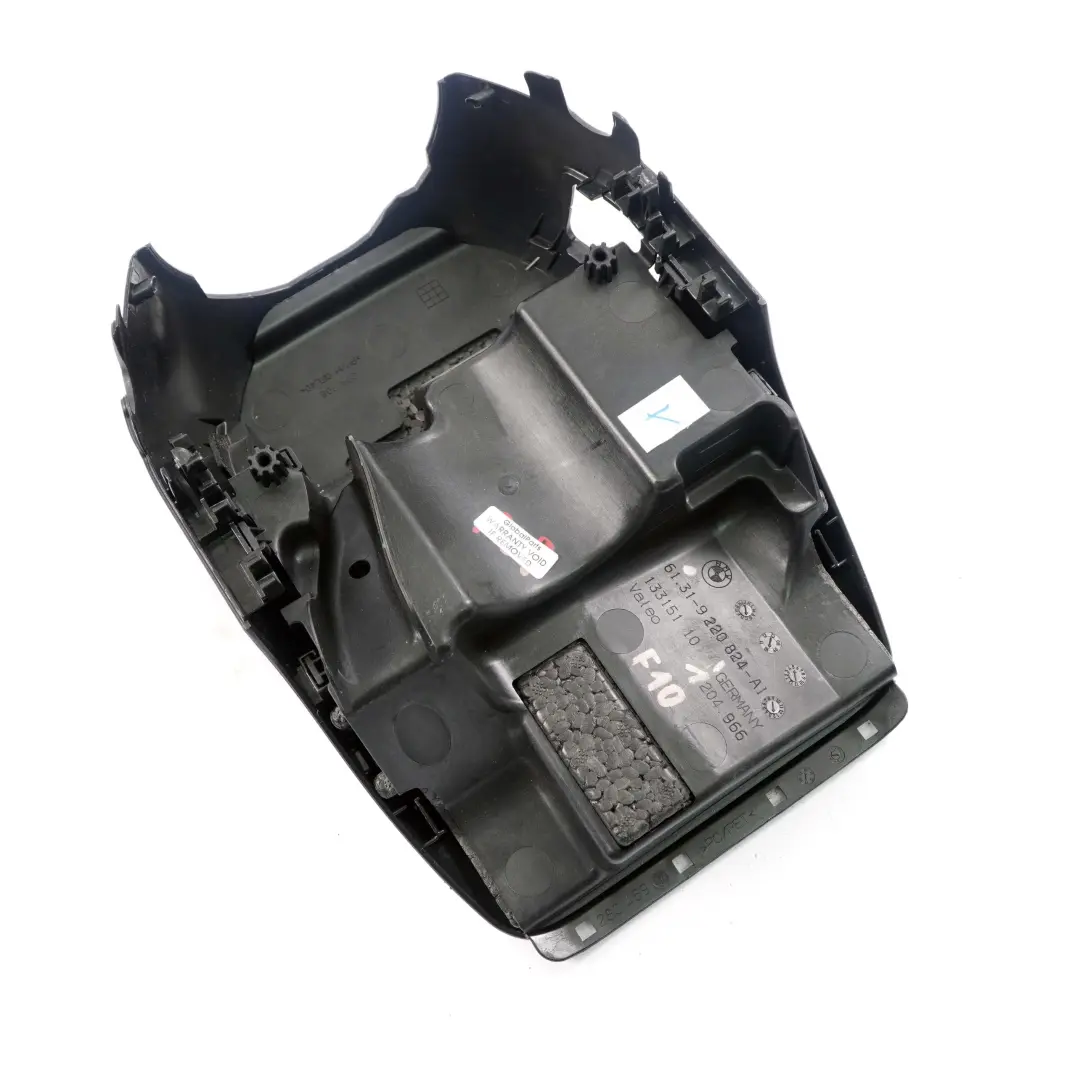 BMW F01 F02 F10 F11 Lenksäule Verkleidung Unterteil Abdeckung Schwarz - SKU 9220824-1 - Teilenummer 9220824