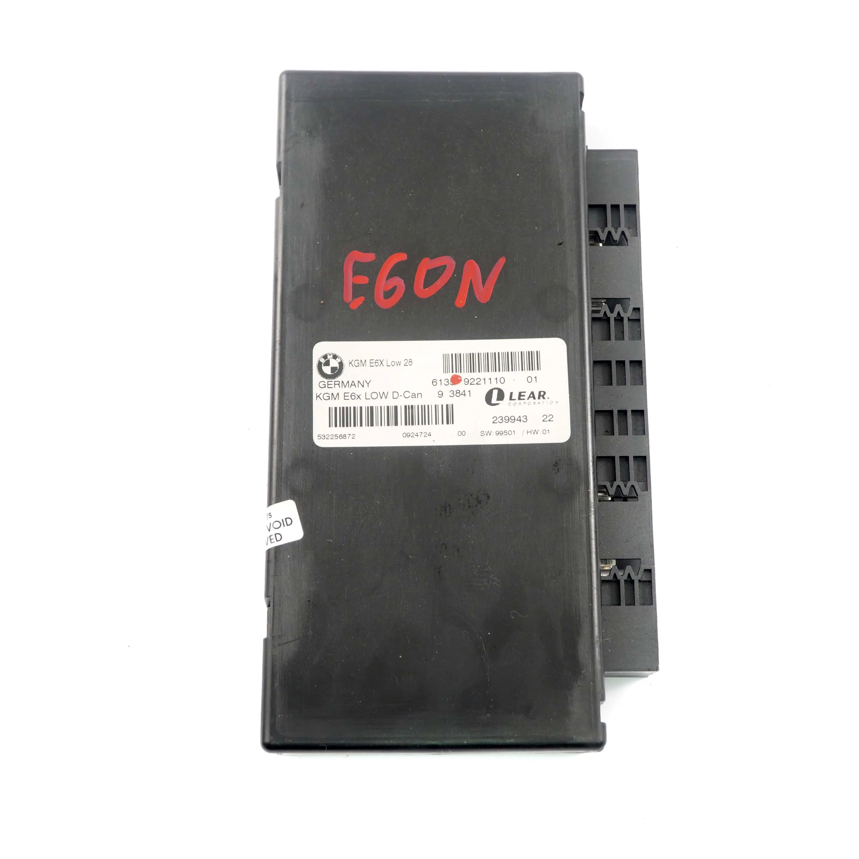 BMW E60 E61 LCI E63 E64 Modulo Gateway Corpo Unit? Controllo Ecu 9221110