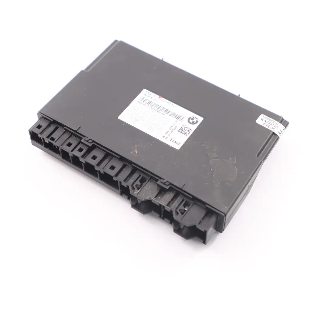 Moduł Sterownik Przedniego Lewego Fotela Temic BMW F01 - SKU 9221462 - Numer Części 9221462