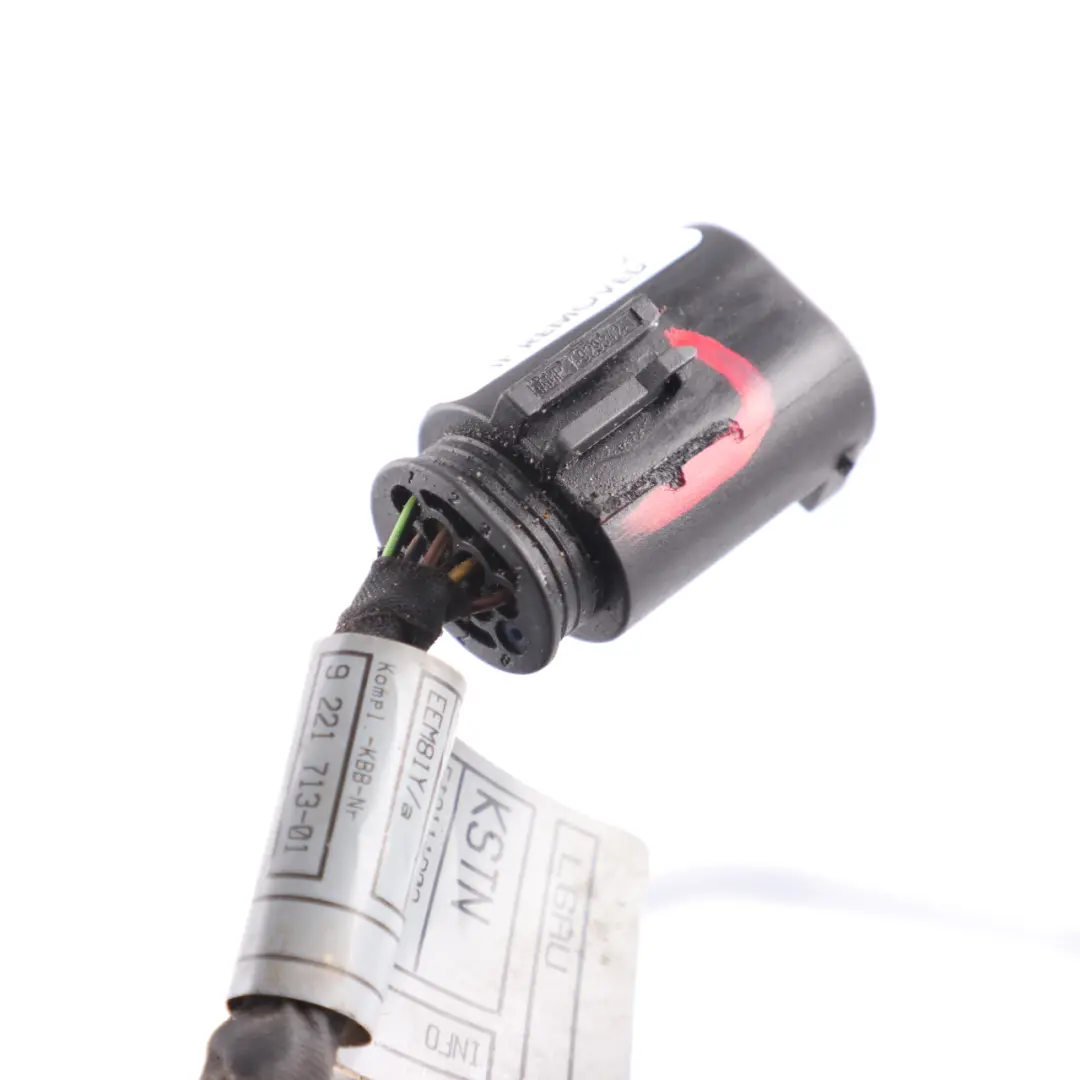 Kabel Satz Luft Klappe PDC Hinten Stoßstange 9336380 für BMW F10 F11 mit Teilenummer 9221713 BMW F10 F11 Kabel Satz Luft Klappe PDC Hinten Stoßstange 9336380 - SKU 9221713 - Teilenummer 9221713