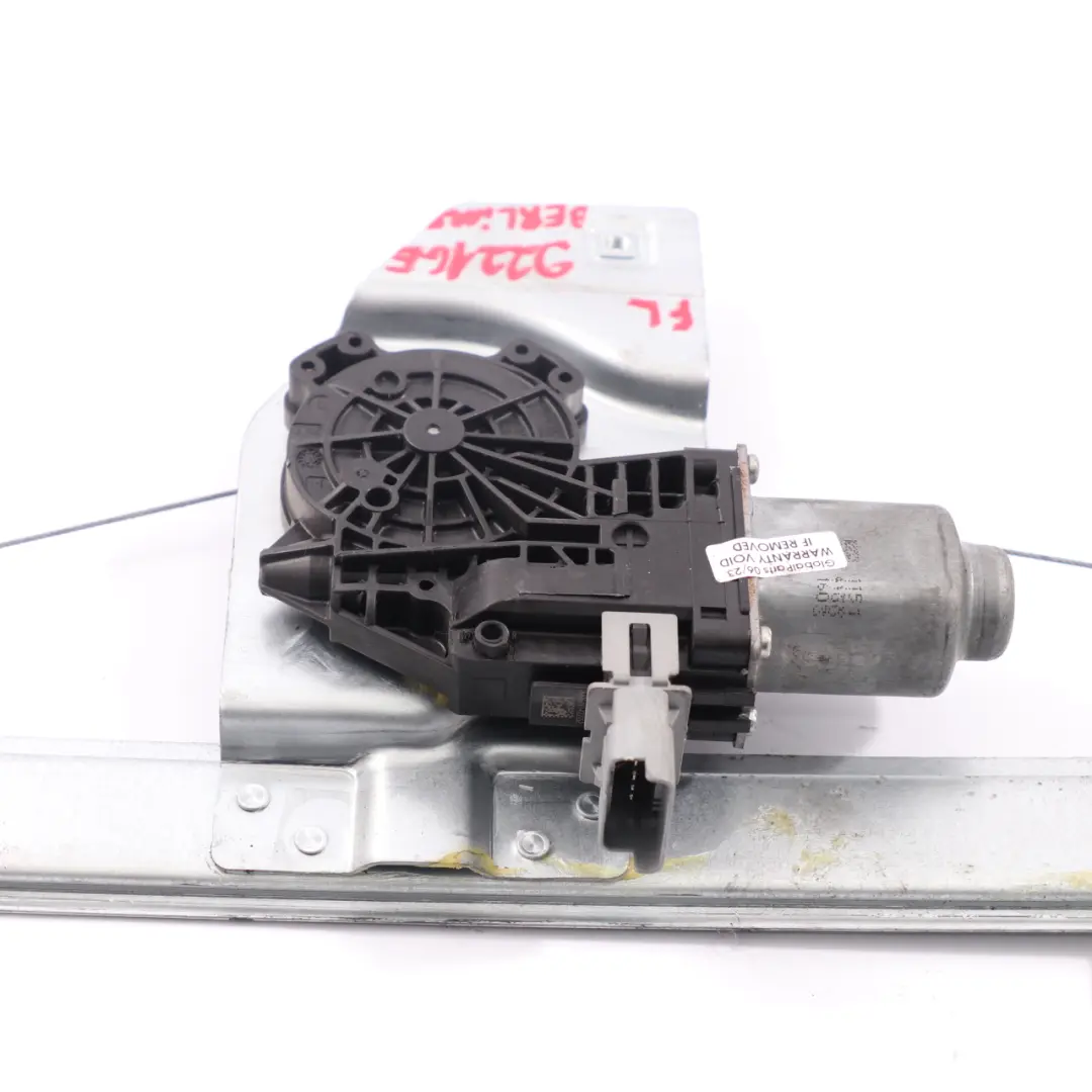 Citroen Berlingo Window Lifter Front Left N/S Peugeot Partner Regulator Motor to with Part number 9221GE Citroen Berlingo Window Lifter Front Left N/S Peugeot Partner Regulator Motor - SKU 9221GE - Part number 9221GE