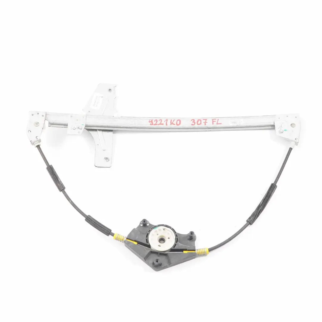 Peugeot 307 Window Lifter Front Door Left N/S Regulator Mechanism - SKU 9221K0 - Part number 9221K0
