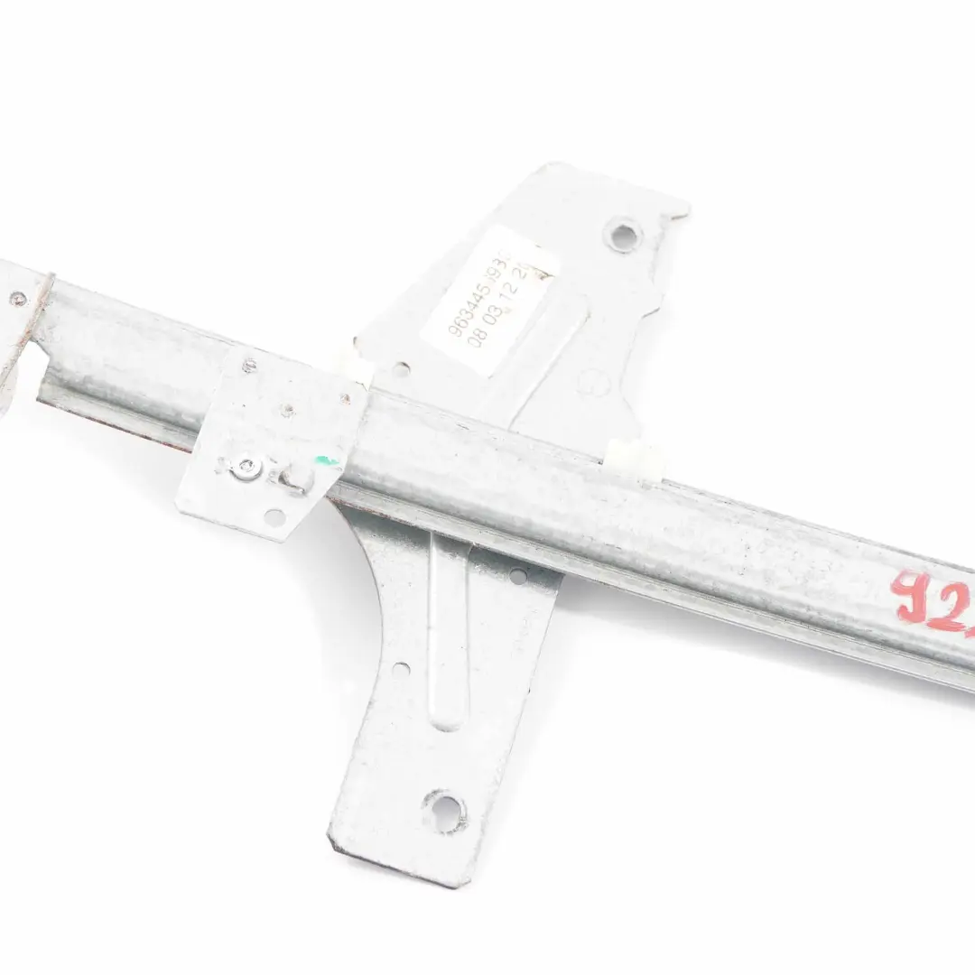 Fensterheber Vordertür links Regulator Mechanismus für Peugeot 307 mit Teilenummer 9221K0 Peugeot 307 Fensterheber Vordertür links Regulator Mechanismus - SKU 9221K0 - Teilenummer 9221K0