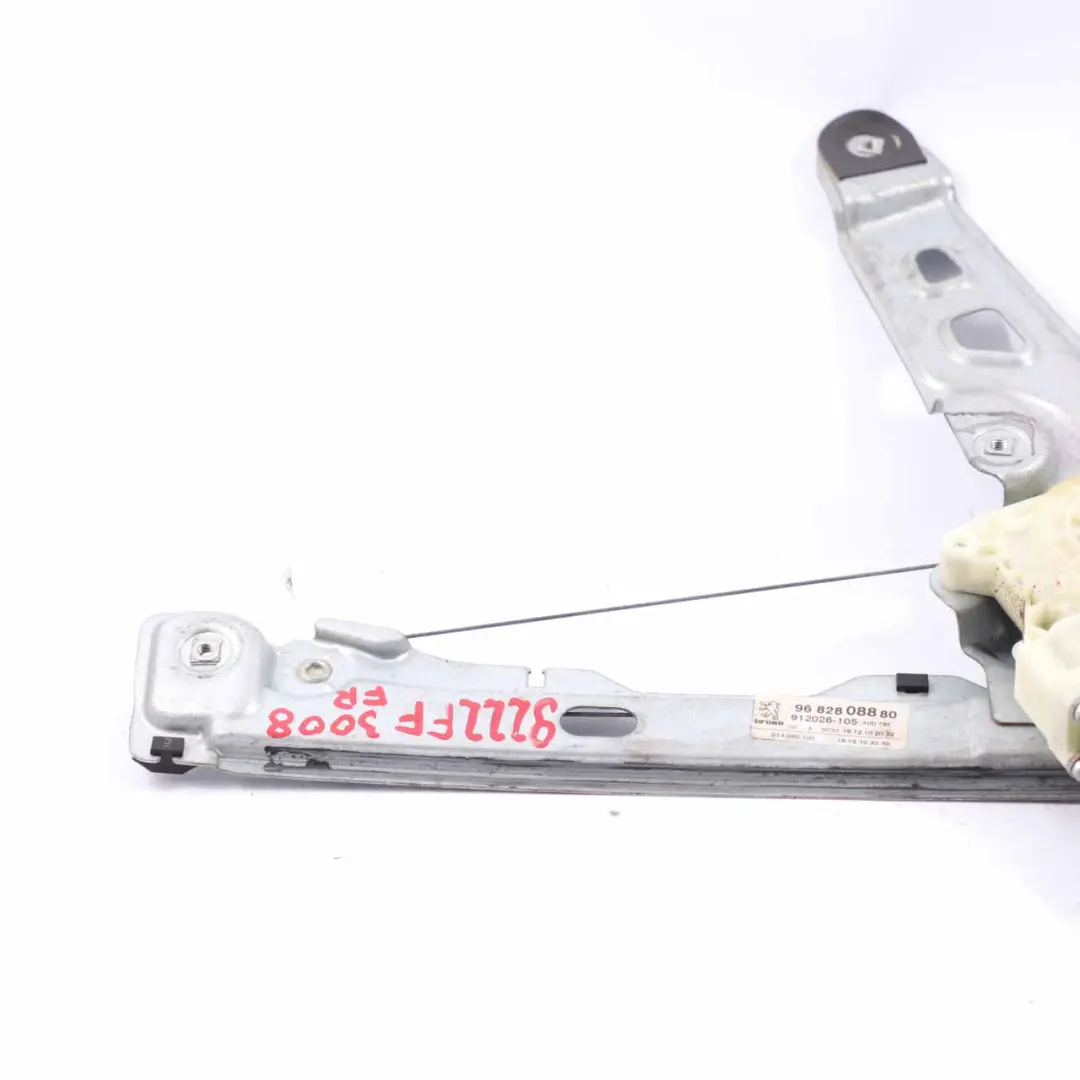 Window Lifter Front Door Right O/S Motor Regulator 9682808880 to Peugeot 3008 with Part number 9222FF Peugeot 3008 Window Lifter Front Door Right O/S Motor Regulator 9682808880 - SKU 9222FF - Part number 9222FF