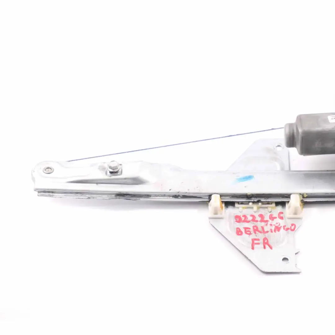 Citroen Berlingo Elevalunas Delantero Derecho Peugeot Partner Regulador Motor para con número de pieza 9222GC Citroen Berlingo Elevalunas Delantero Derecho Peugeot Partner Regulador Motor - SKU 9222GC - Número de pieza 9222GC