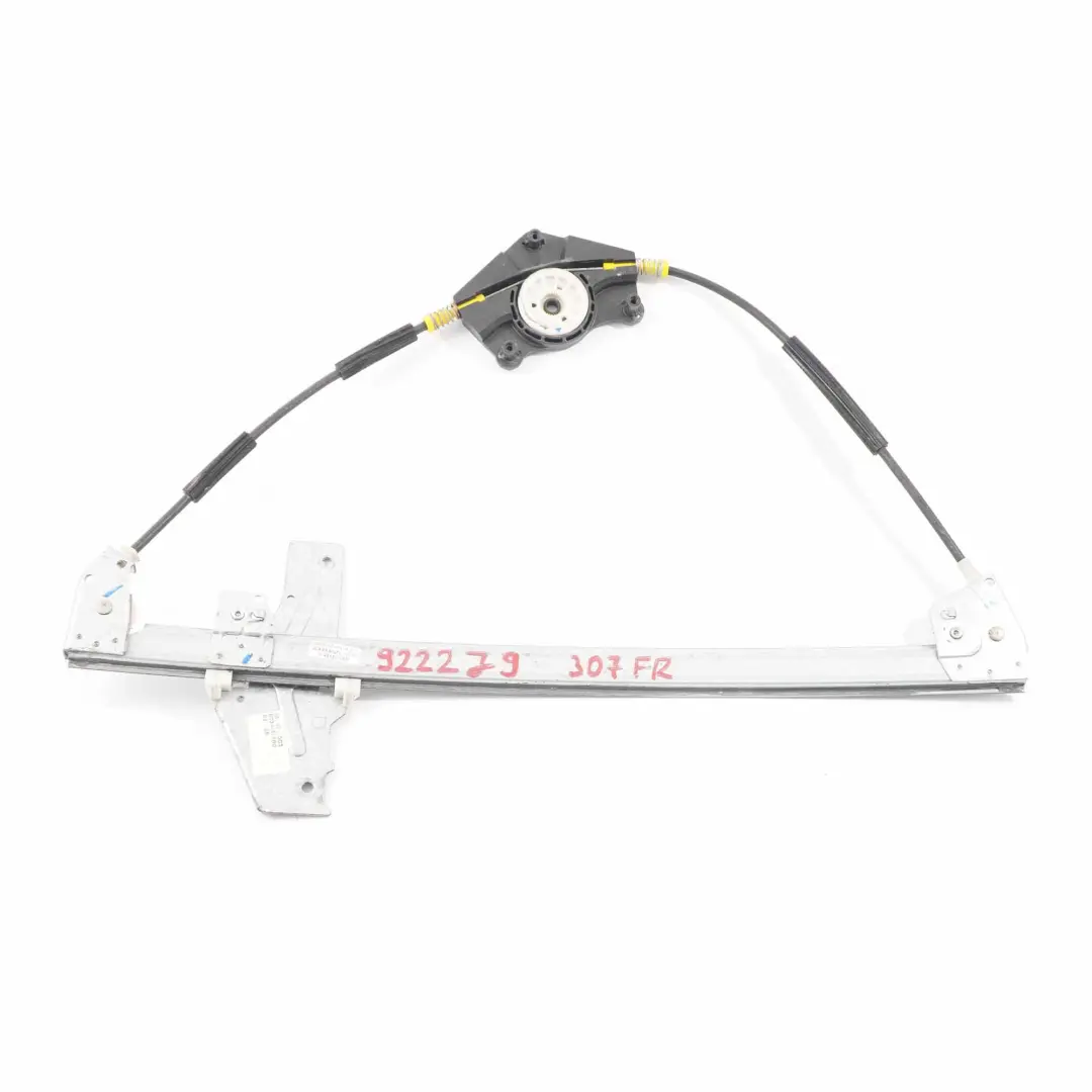 Peugeot 307 Alzacristalli Porta Anteriore Destra Regolatore Meccanismo - SKU 9222J9 - Numero di parte 9222J9
