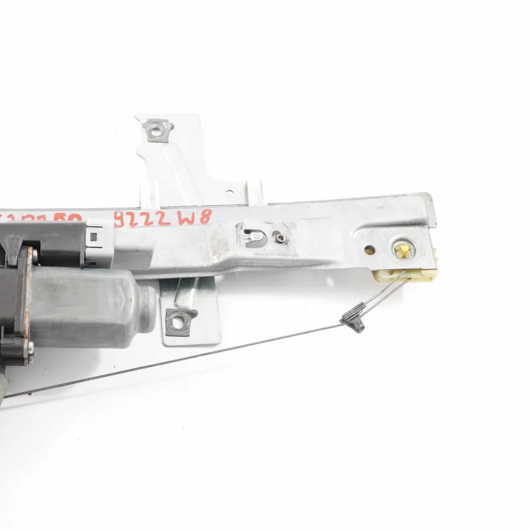 Peugeot 207 Fensterheber Vordertür Rechts Regulator Motor - SKU 9222W8 - Teilenummer 9222W8