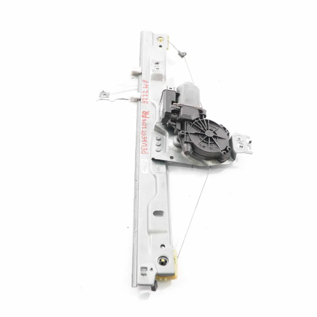 Peugeot 207 Window Lifter Front Door Right O/S Regulator Motor - SKU 9222W8 - Part number 9222W8