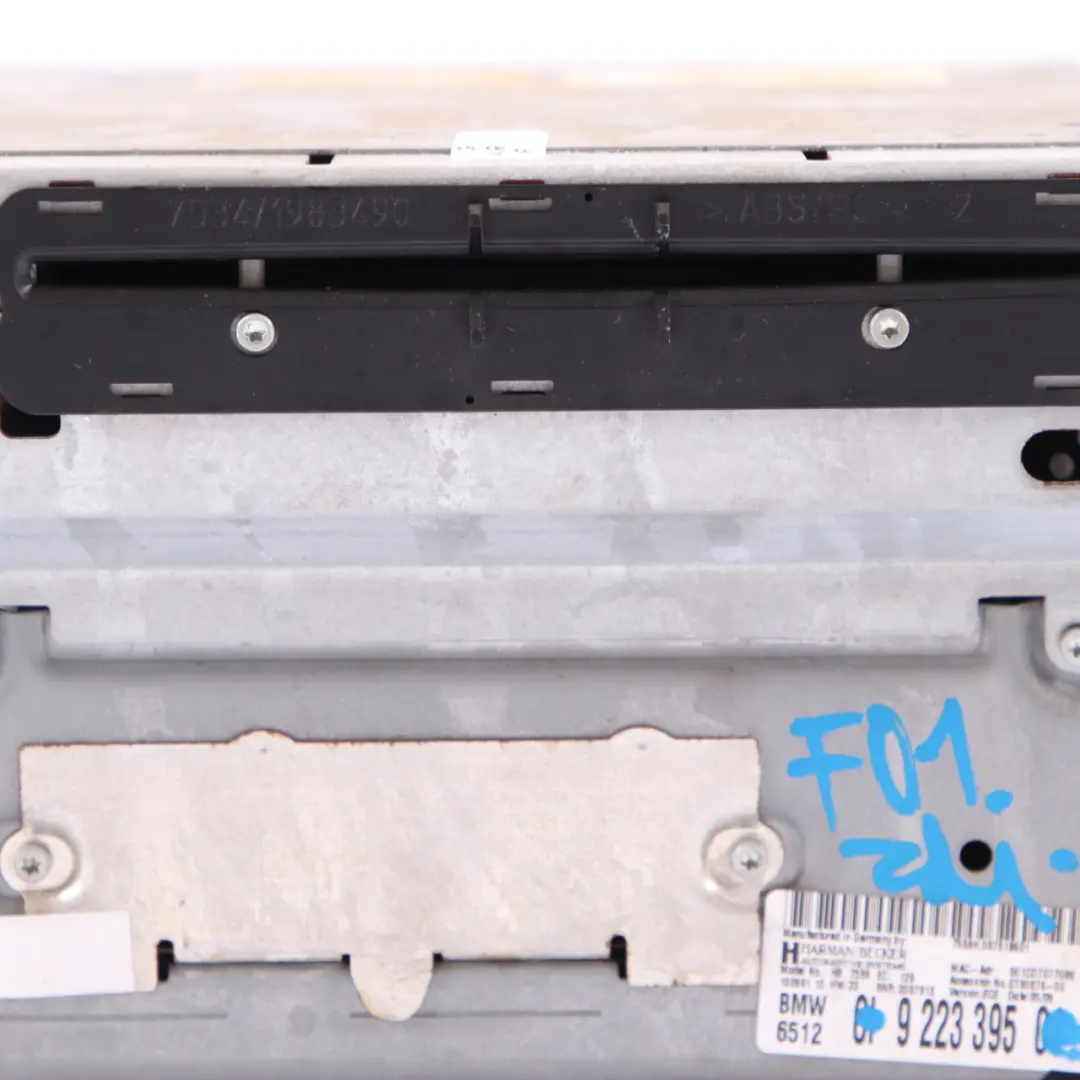 Head Unit BMW F01 F10 F20 F30 Navigation Sat Nav High Control Module to with Part number 9223395 Head Unit BMW F01 F10 F20 F30 Navigation Sat Nav High Control Module - SKU 9223395 - Part number 9223395