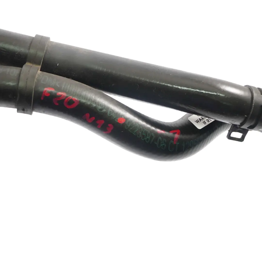 BMW 1 3 Series F20 F21 F30 F31 N13 Heater Water Hose Tube Pipes Coolant - SKU 9223587-1 - Part number 9223587