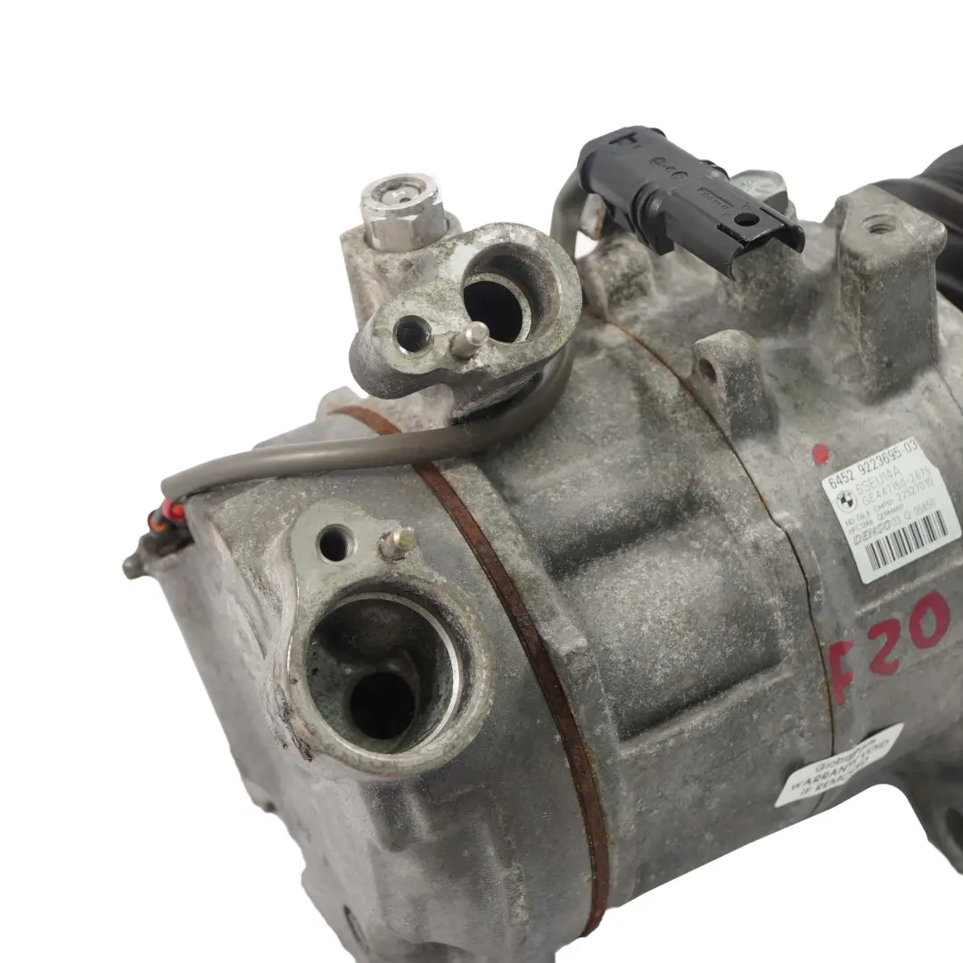 N47N N20 Kompresor Sprężarka Klimatyzacji do BMW F20 F21 F30 F31 F32 o numerze 9223695 BMW F20 F21 F30 F31 F32 N47N N20 Kompresor Sprężarka Klimatyzacji - SKU 9223695 - Numer Części 9223695
