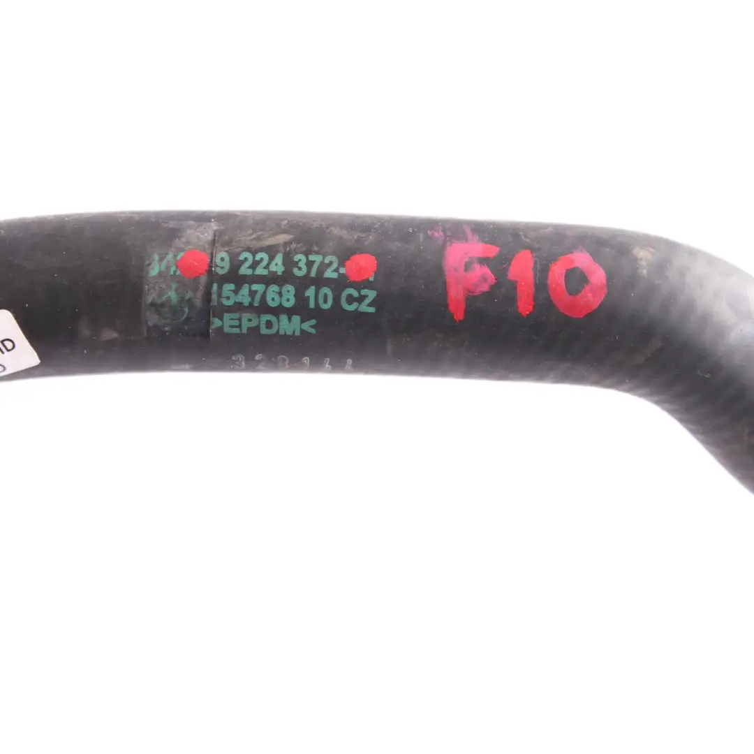 N47N N47S1 Manguera De Refrigerante De Agua Tubo De Retorno para BMW F10 F11 con número de pieza 9224372 BMW F10 F11 N47N N47S1 Manguera De Refrigerante De Agua Tubo De Retorno - SKU 9224372 - Número de pieza 9224372