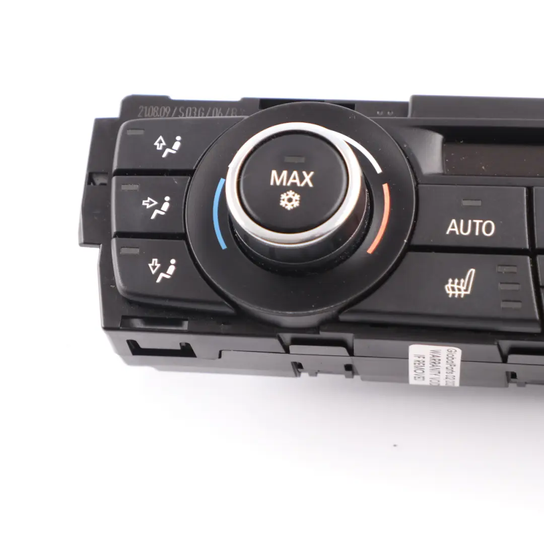 BMW E92 E93 Bedienteil Klimaautomatik Steuergerät Sitzheizung 9250395 - SKU 9224546 - Teilenummer 9224546