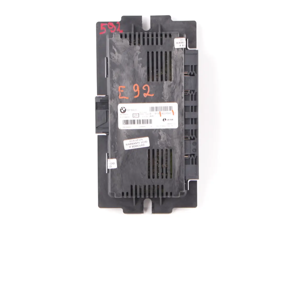 BMW E92 Footwell Light Module Control Unit ECU PL2 FRM3R - SKU 9224592-2 - Part number 9224592