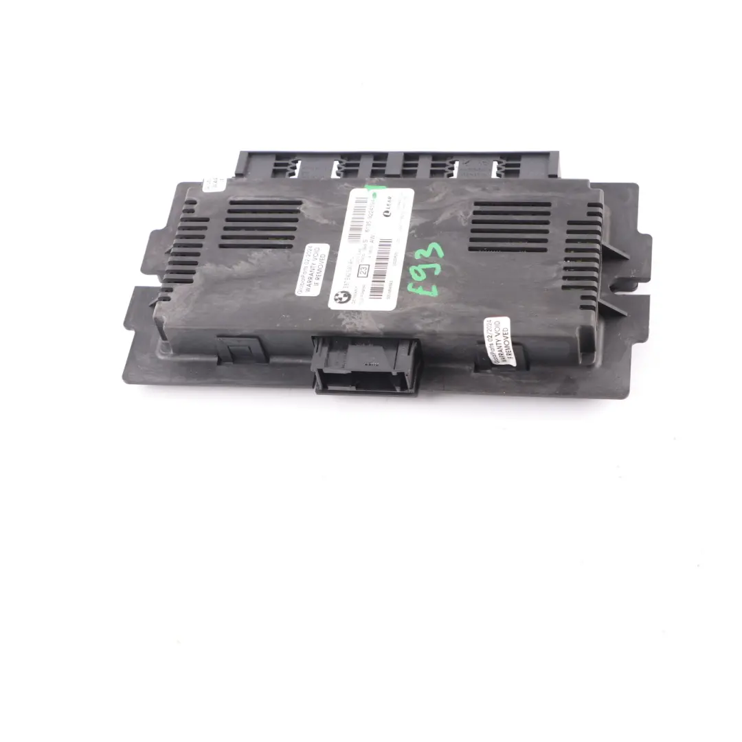 BMW E93 Modulo Unità Controllo Luci Centralina Pedaliera FRM3R PL2 Lear - SKU 9224594-1 - Numero di parte 9224594