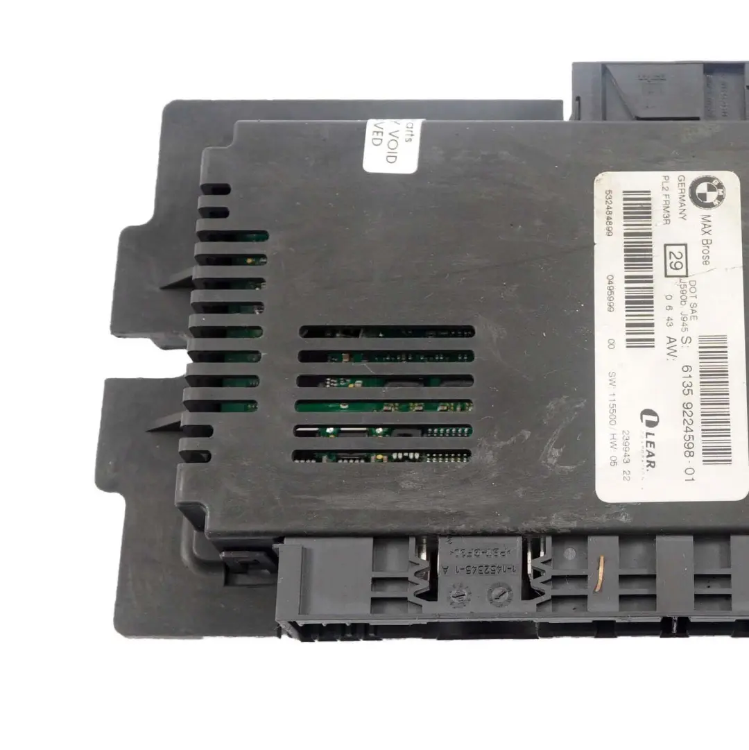 Brose Footwell Luz Modulo Unidad De Control ECU FRM3R para BMW E92 Max con número de pieza 9224598 BMW E92 Max Brose Footwell Luz Modulo Unidad De Control ECU FRM3R - SKU 9224598 - Número de pieza 9224598