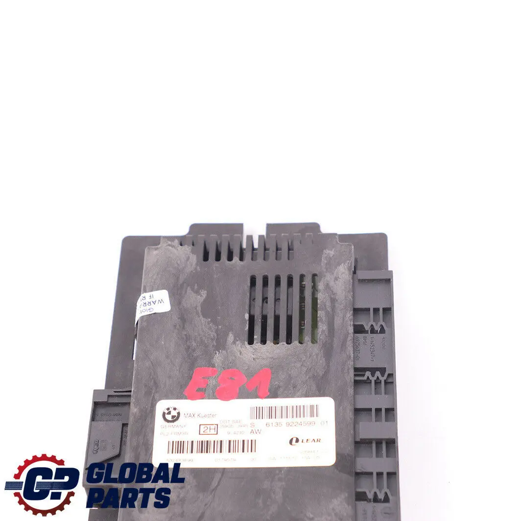 BMW 1 er E81 Fußraum ECU Lichtsteuermodul MAX Kuester FRM3R PL2 - SKU 9224599-1 - Teilenummer 9224599