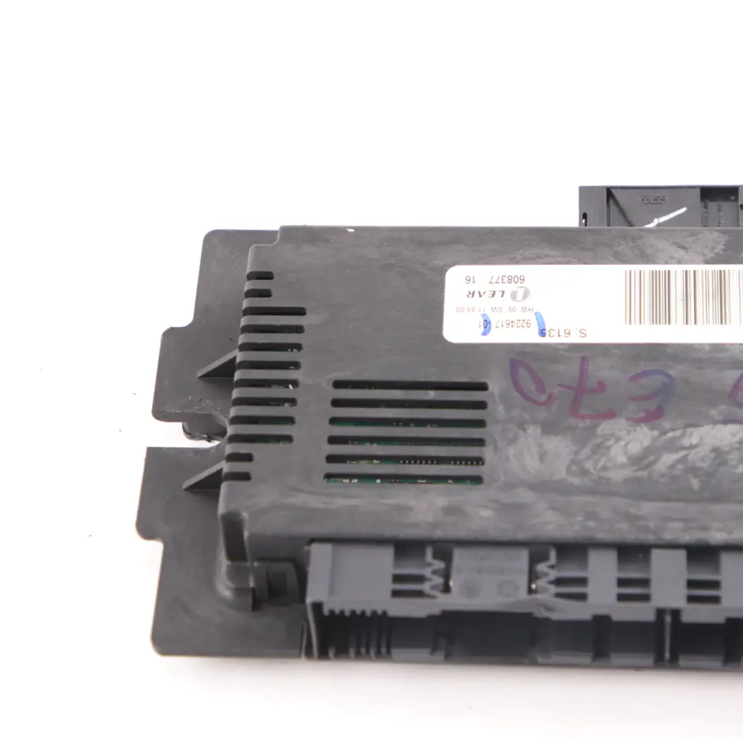 BMW X5 E70 Puits pied ECU Module de commande l'éclairage FRM IIIR Lear - SKU 9224617 - Numéro de pièce 9224617