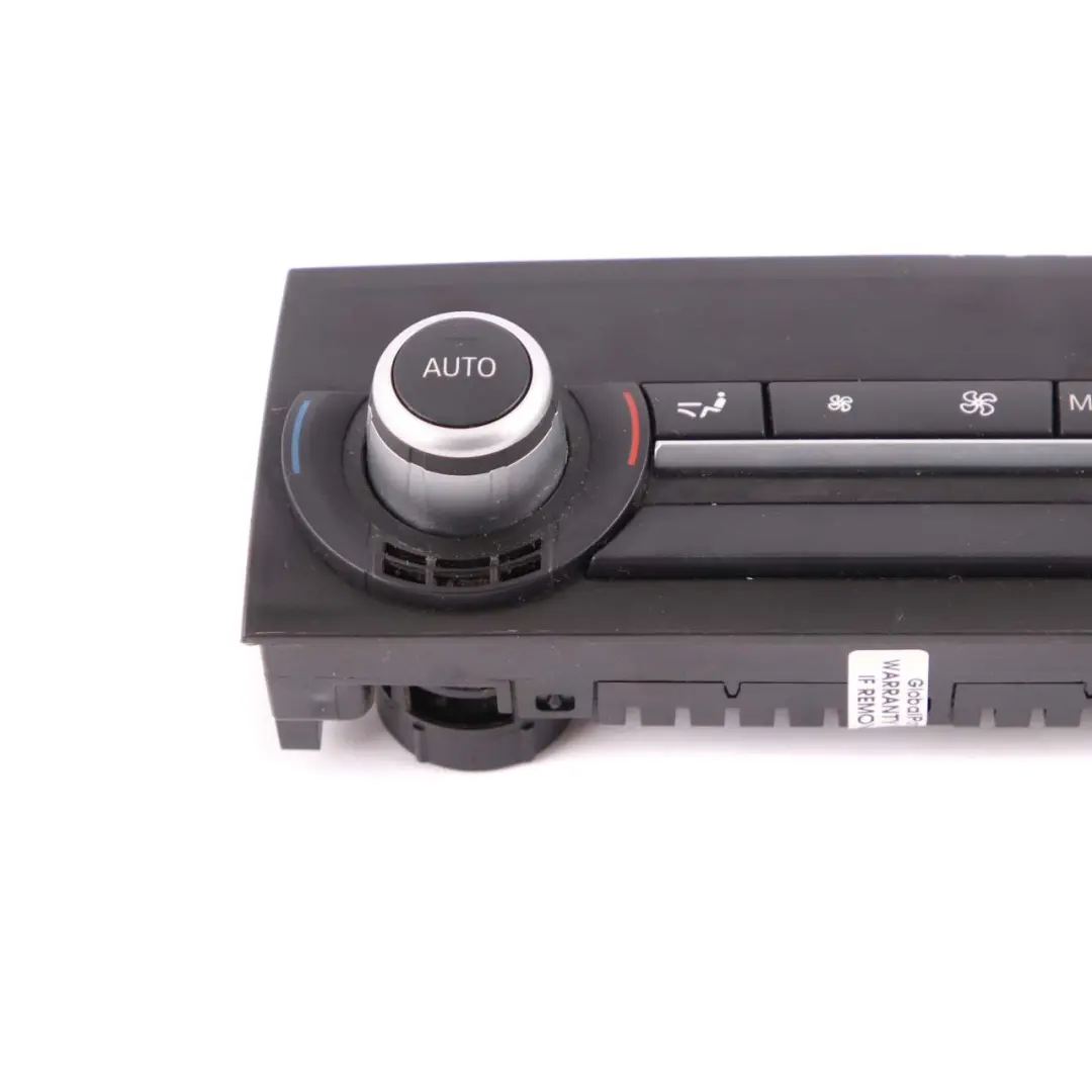 Control Panel BMW F01 Rear Air Conditioning A/C Unit Module to with Part number 9224789 Control Panel BMW F01 Rear Air Conditioning A/C Unit Module - SKU 9224789 - Part number 9224789