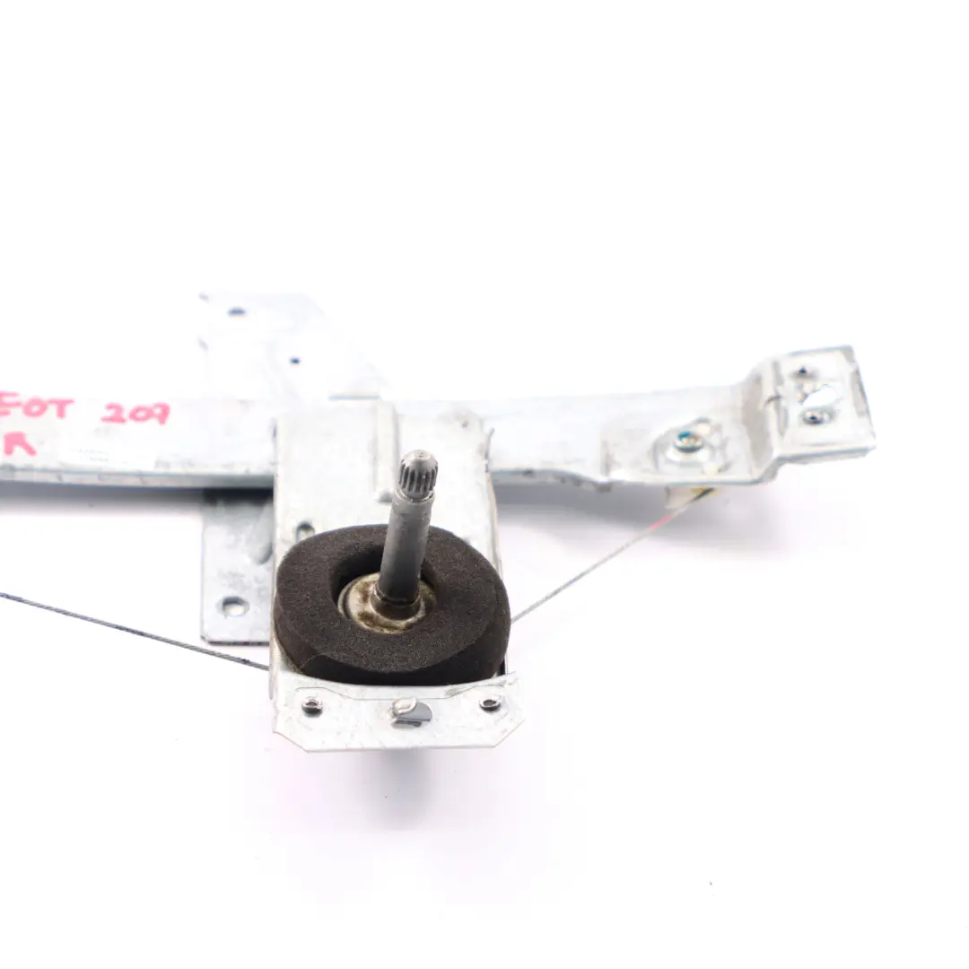 Peugeot 207 Window Lifter Rear Door Right O/S Regulator Mechanism - SKU 9224A7 - Part number 9224A7