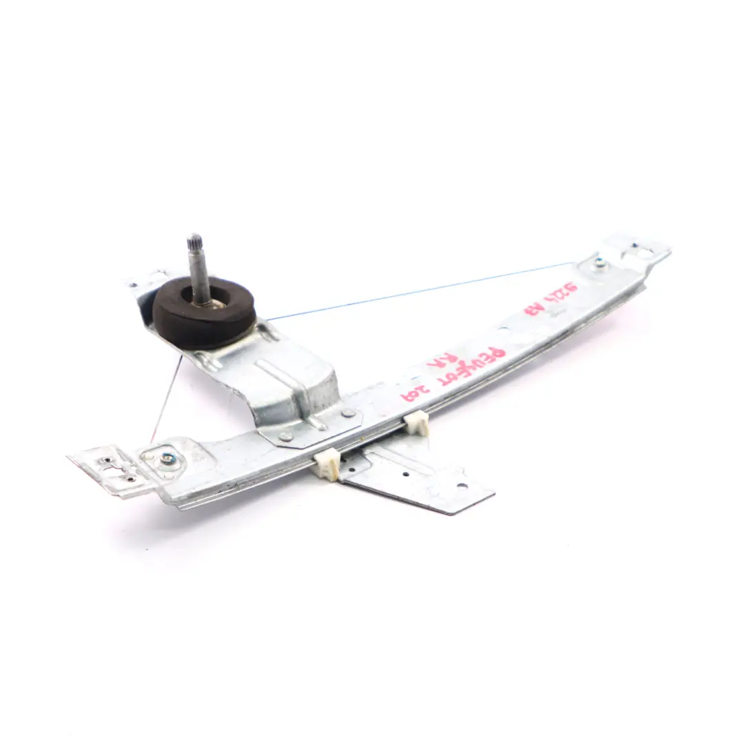 Peugeot 207 Window Lifter Rear Door Right O/S Regulator Mechanism - SKU 9224A7 - Part number 9224A7