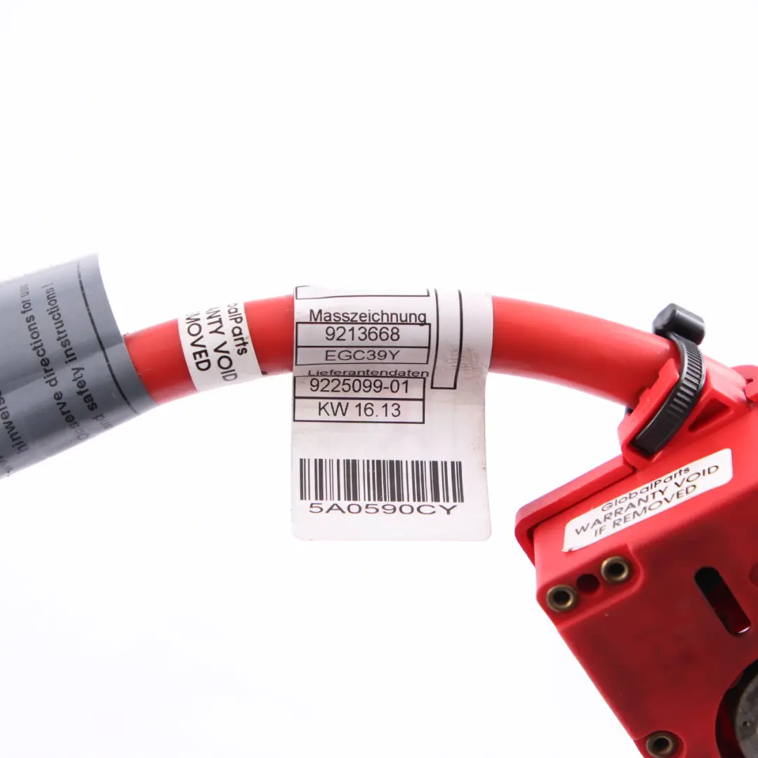  Battery Cable BMW X3 F25 Red Positive Plus Pole Blow Off - SKU 9225099 - Part number 9225099